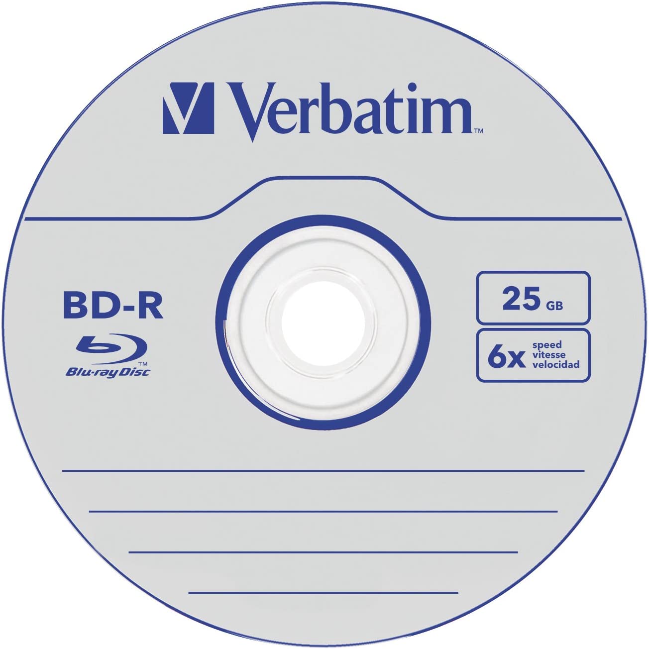 BD-R 6x 25 GB DataLife Blu-ray-Rohlinge