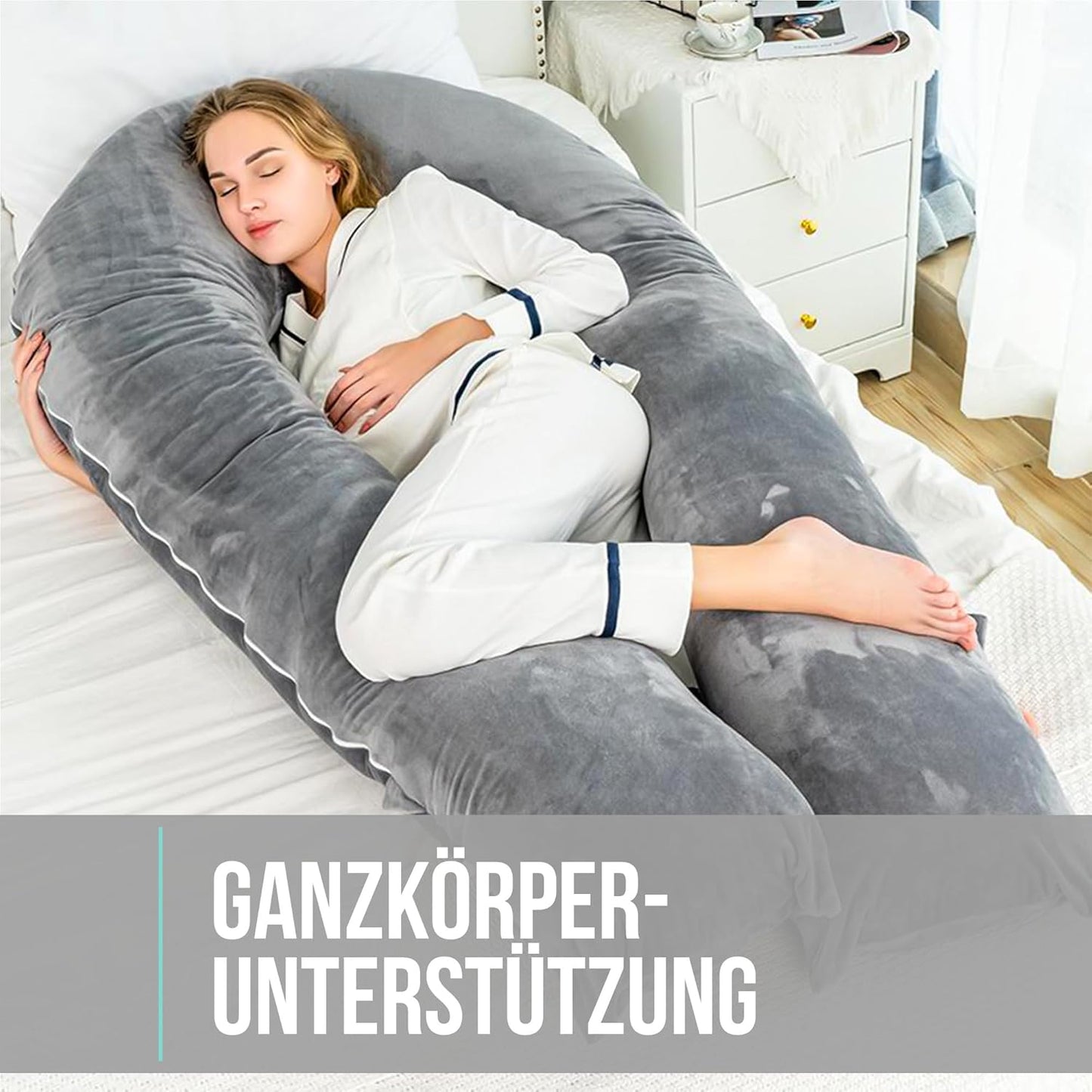 Schwangerschafts- und Stillkissen XXL
