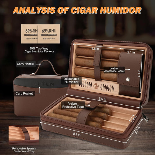 Reisehumidor, Braun