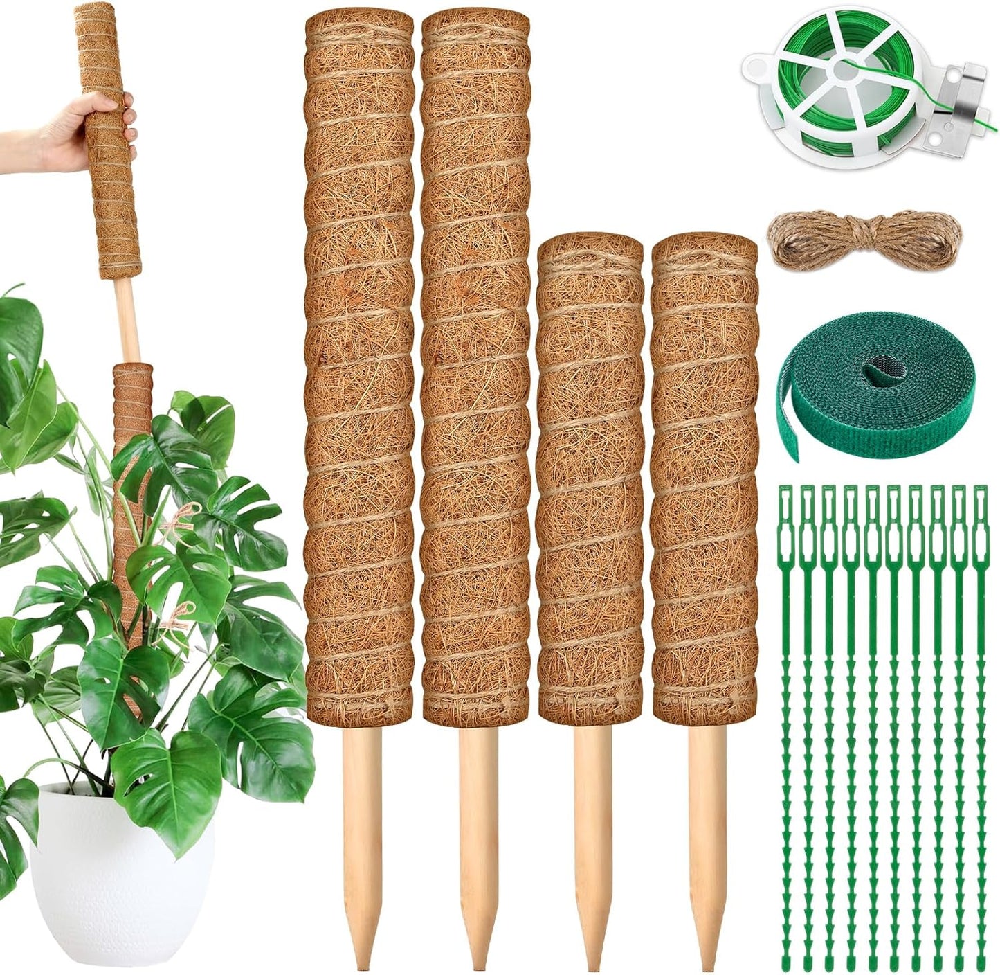 27-teiliges Pflanzenstab-Set
