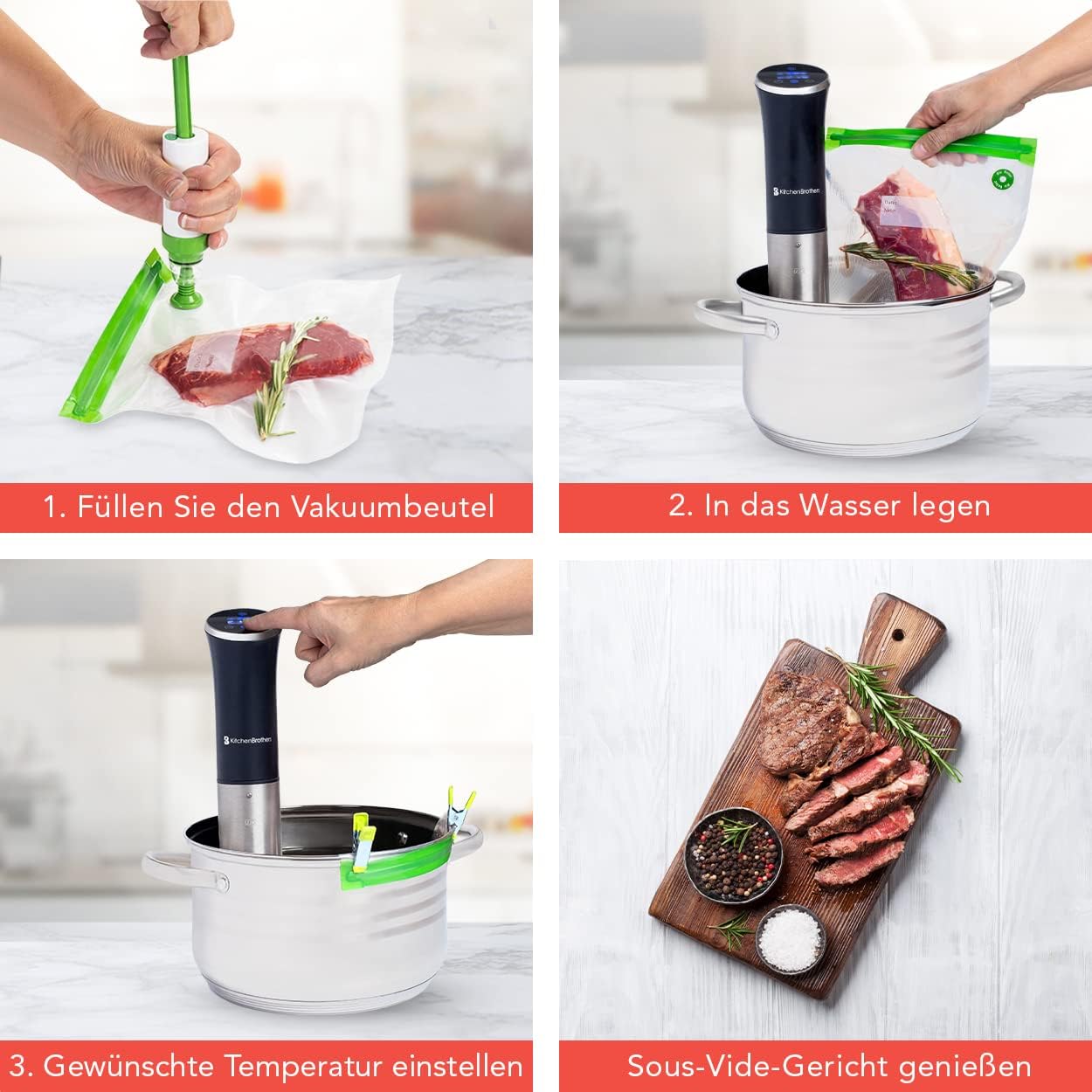 Sous Vide Garer Set