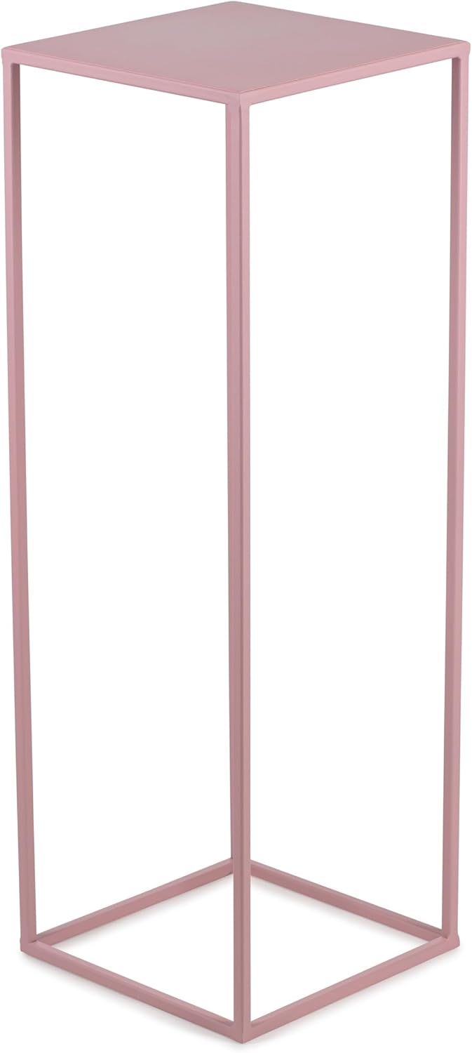 Blumenständer im Loft-Stil, 70 cm hoch, 70 cm, Rosa