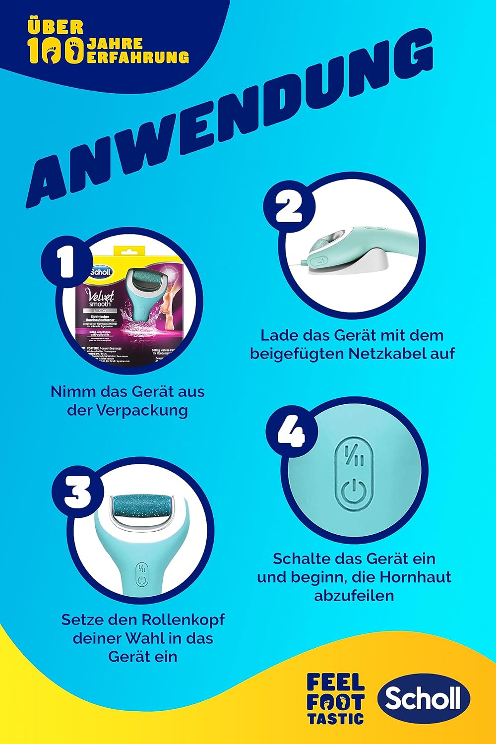 Velvet Smooth Pro - elektrischer Hornhautentferner