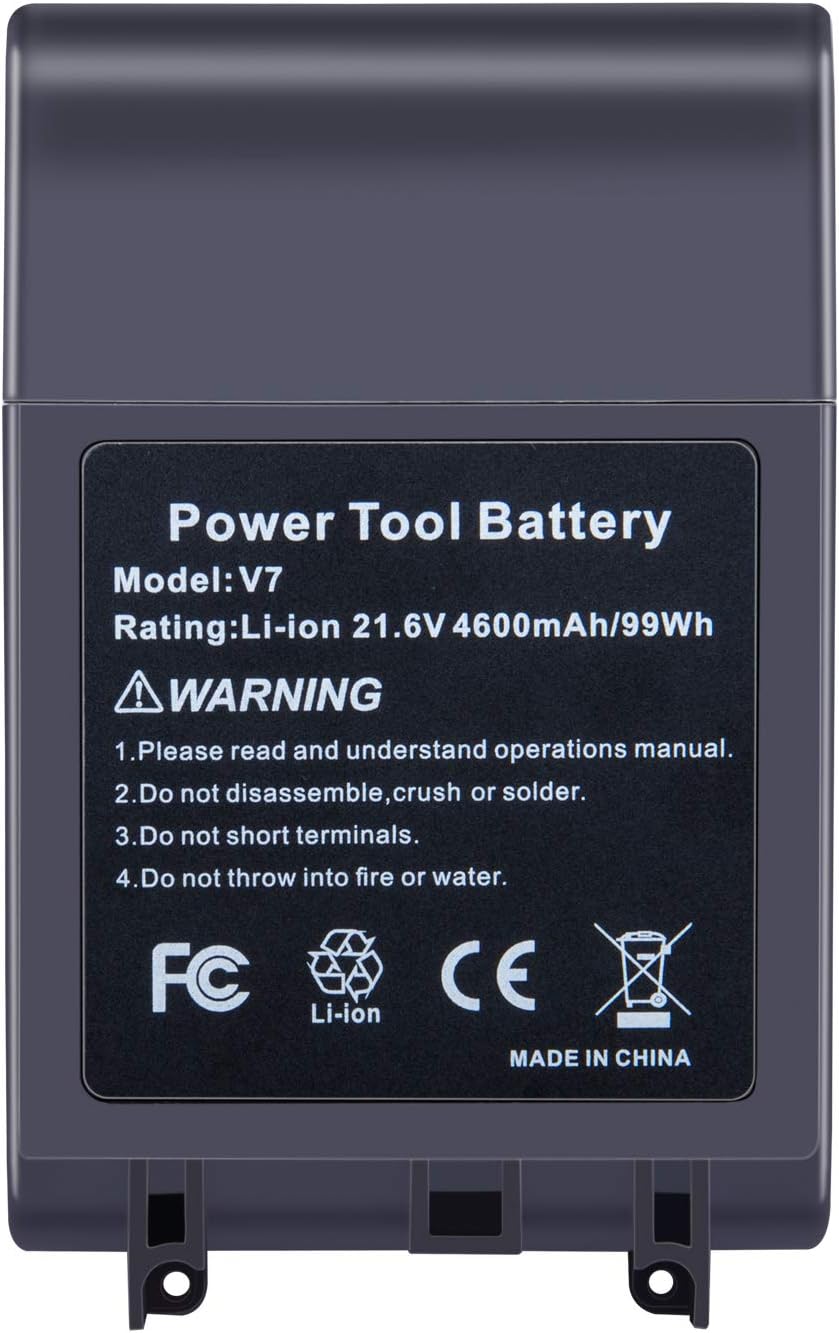 Ersatzakku für Dyson V7 Staubsauger-Modelle, V7 Akku Anzug