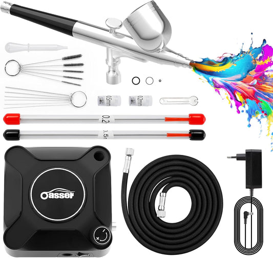 Airbrush Set mit Kompressor