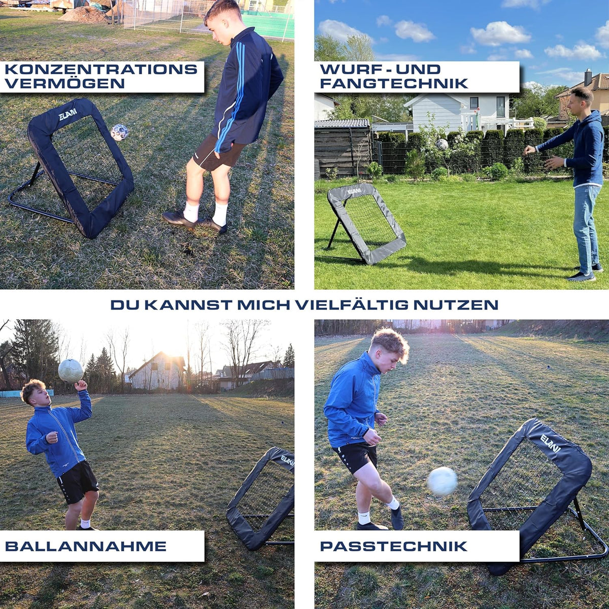 Rebounder Für Fussball, 100x100cm