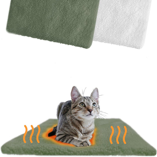 Selbstheizende Katzendecke, Grün Für Katzen