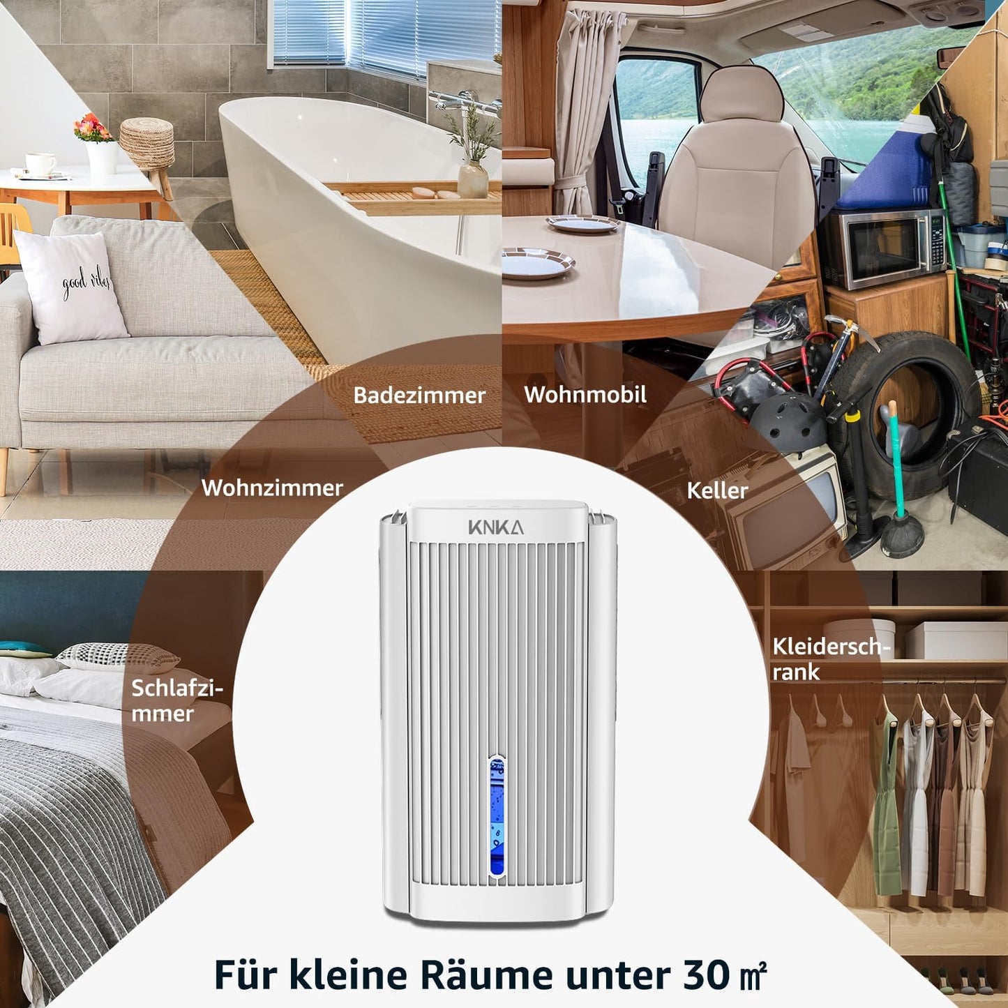 Luftentfeuchter, Weiss