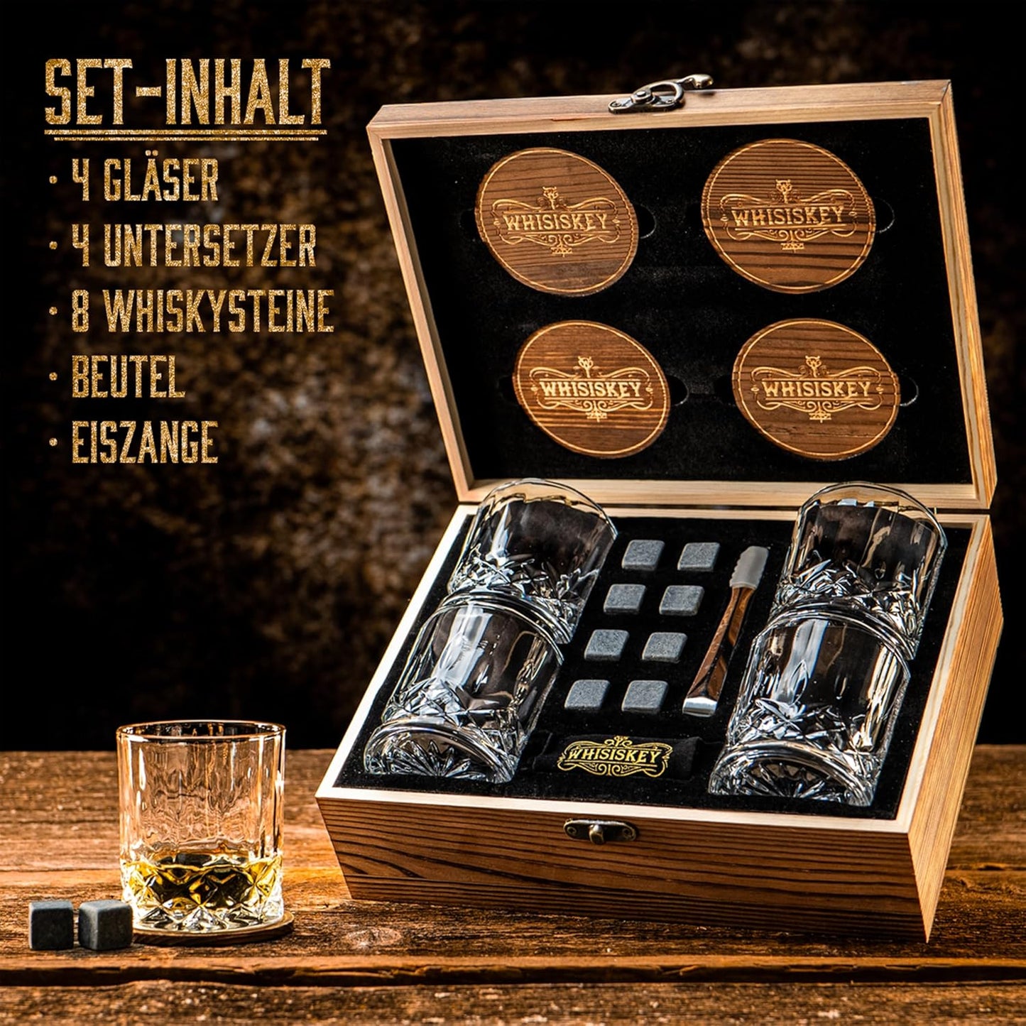 Whisky Gläser Set