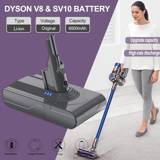 Akku für Dyson, V8 6.5Ah
