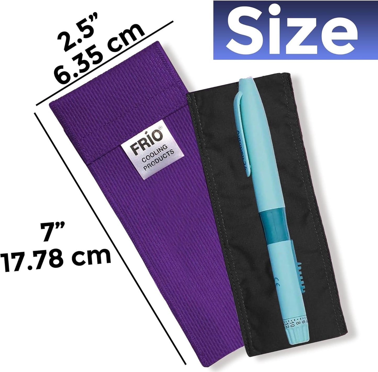 Diabetiker Insulin-Kühltasche für 1 Pen, Violett