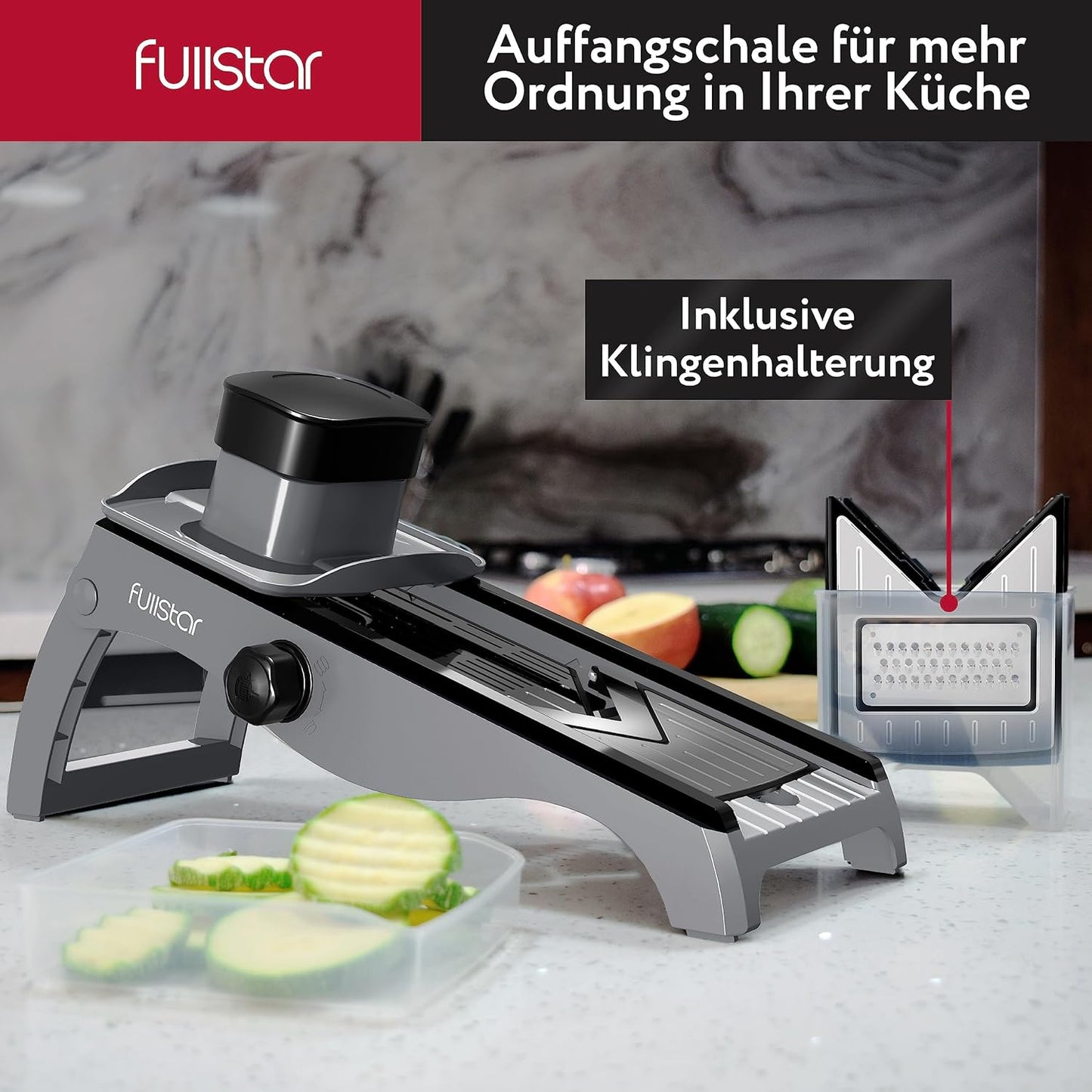 Gemüsereibe, Aus Edelstahl