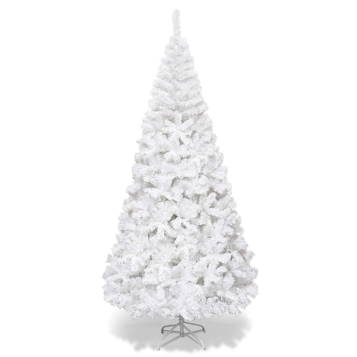 Künstlicher Tannenbaum, Weiss, 210 cm