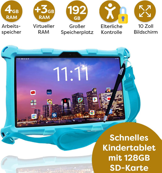XL Pro II Tablet für Kinder, blau