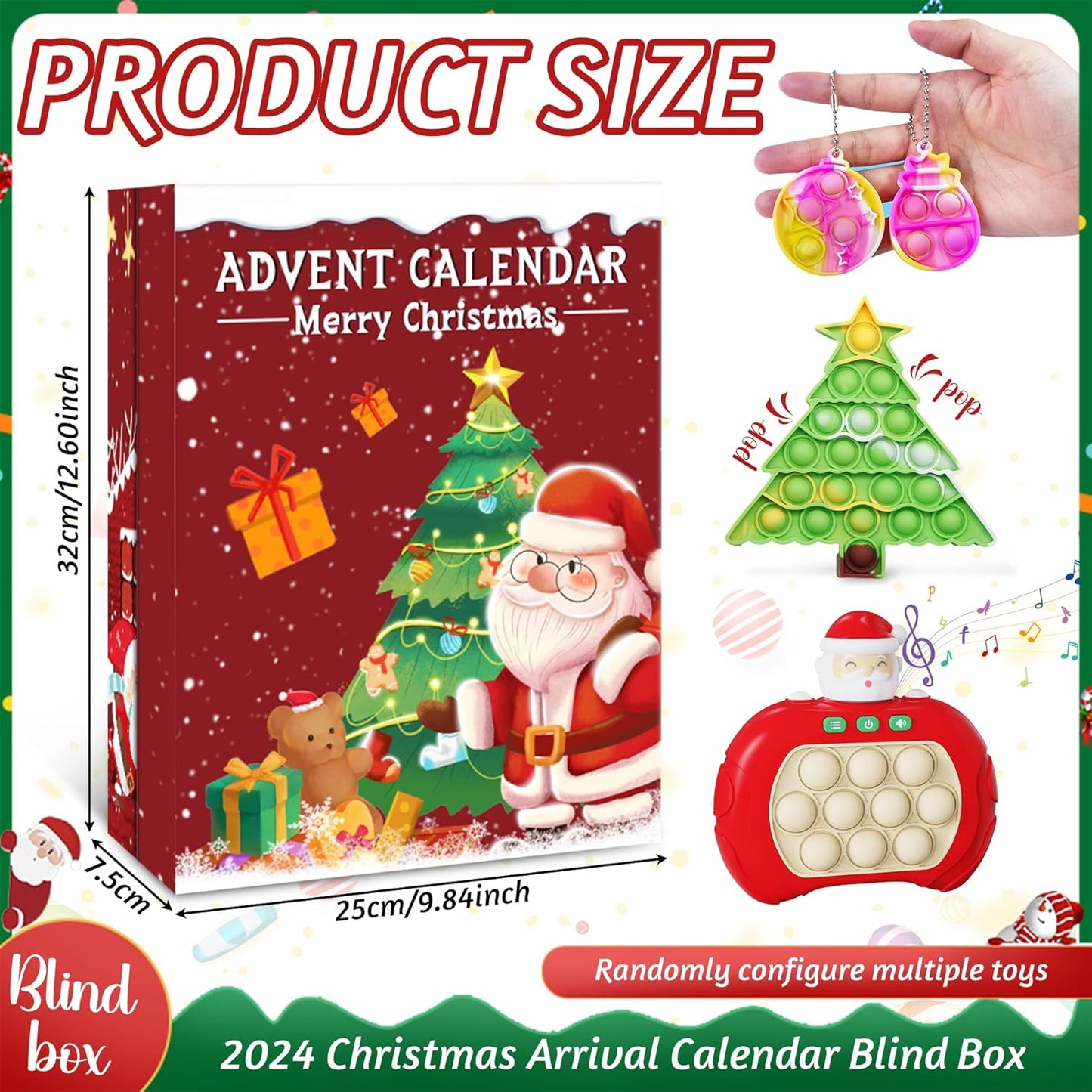 Fidget Adventskalender 2024, Red