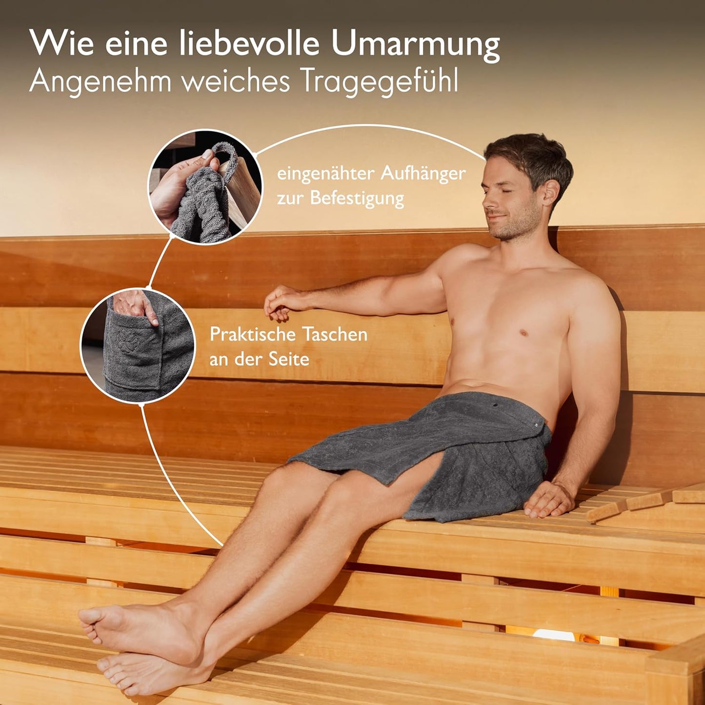 Premium Saunakilt Herren