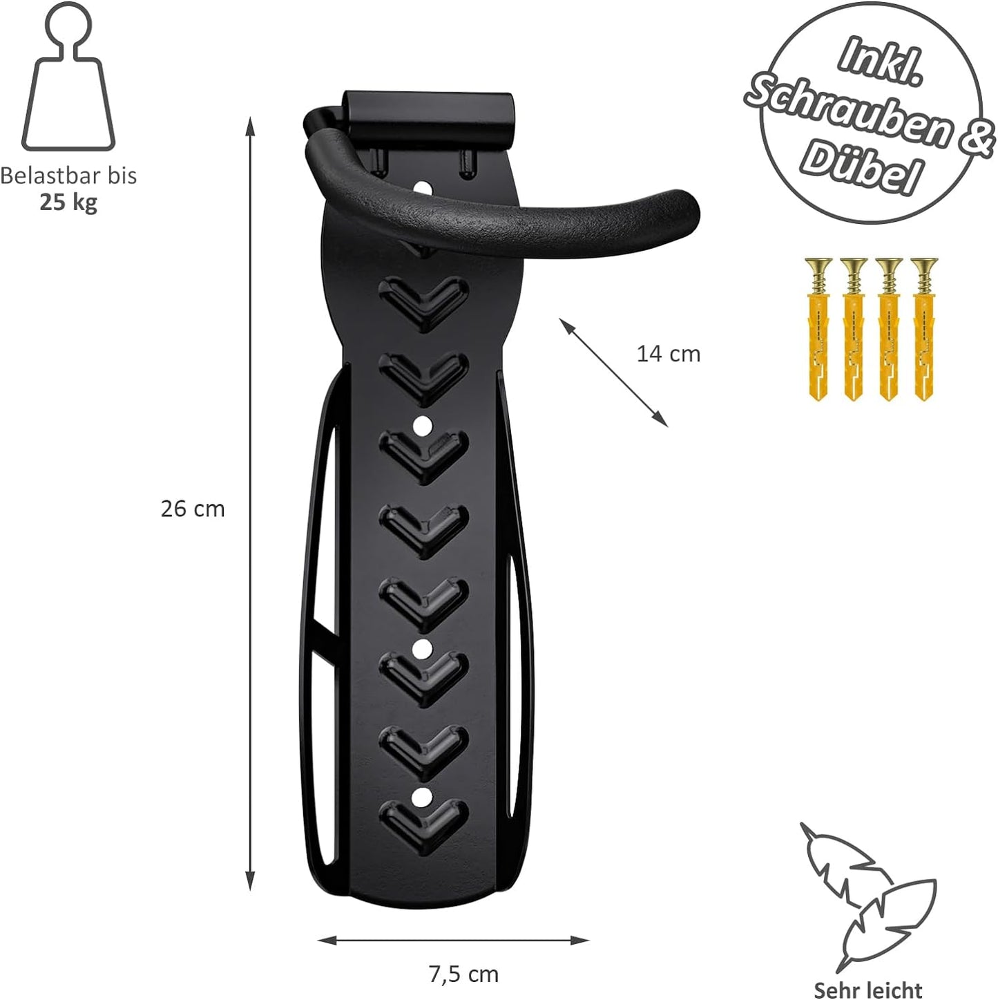 Velo Wandhalterung Set