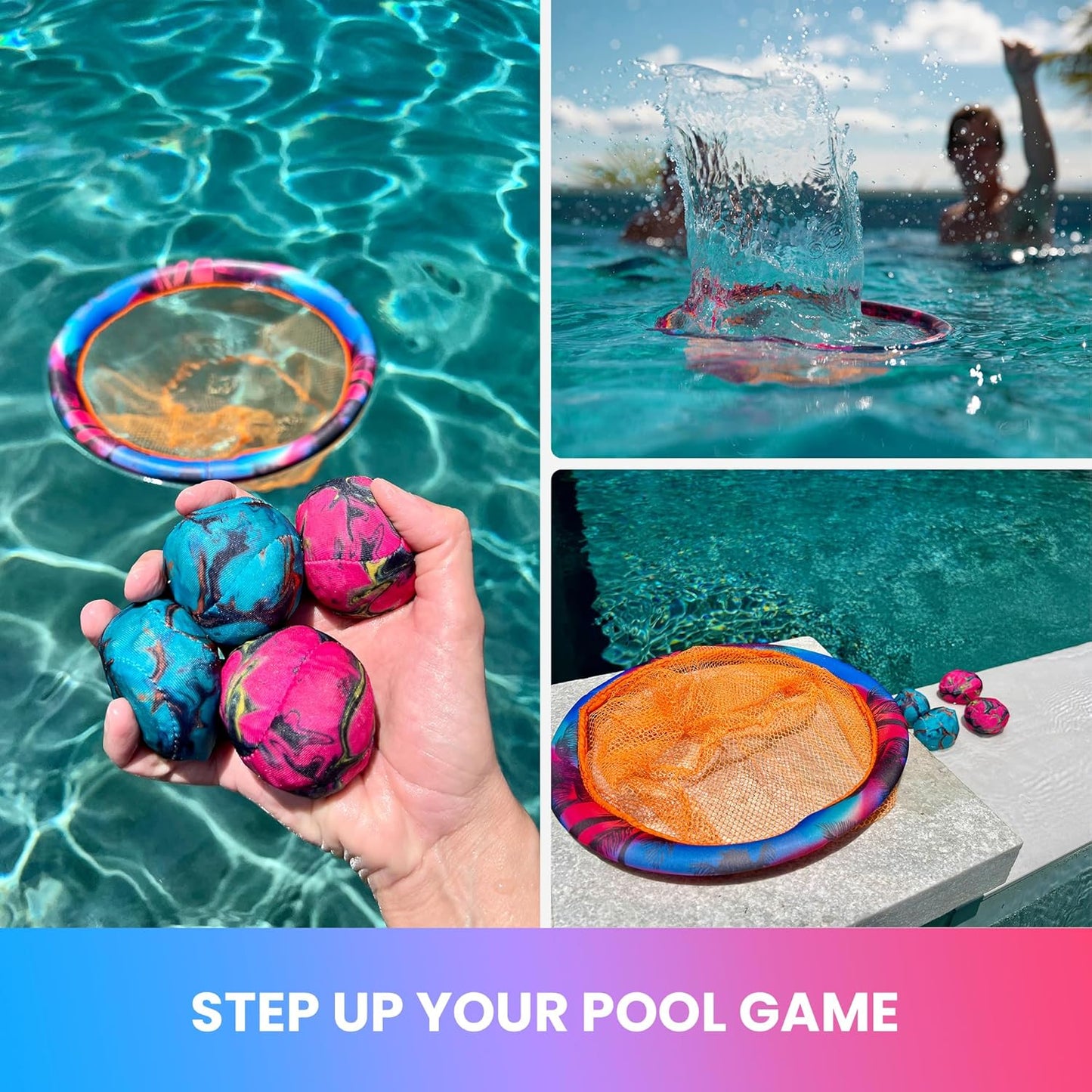 Pool-Spielzeug-Wurfspiel: Dunk or Dive