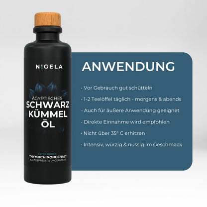 Schwarzkümmelöl ungefiltert 3er Set, 3er Bundle