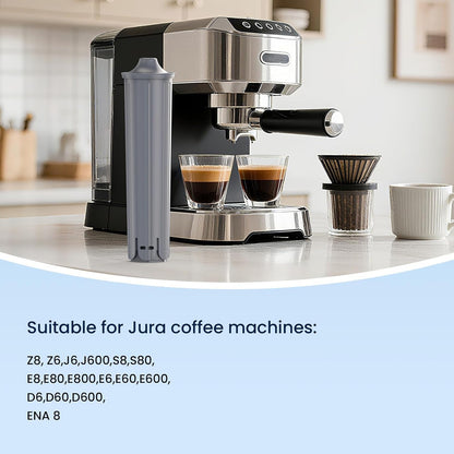 6er-Set Wasserfilter für Jura-Kaffeevollautomat, 6