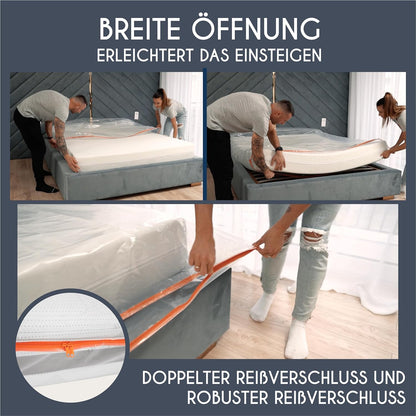 2er-Set Matratzenhüllen, 90 x 200 cm - 2er-Set