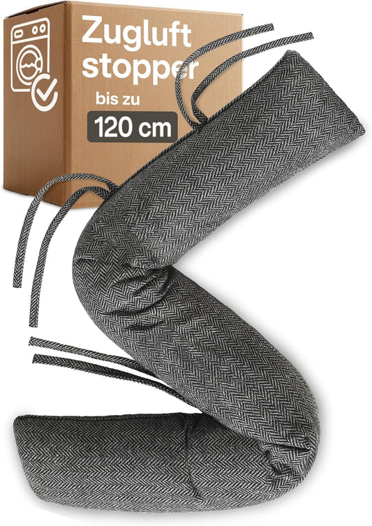 Zugluftstopper für Fenster und Türen (bis 120cm), 1