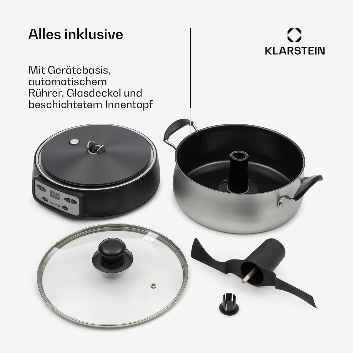 Jam Session Marmeladenkocher mit Automatikprogrammen, 3 Liter