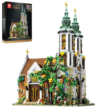 St. Andreaskirche Architektur-Bausatz mit LEDs, 66023