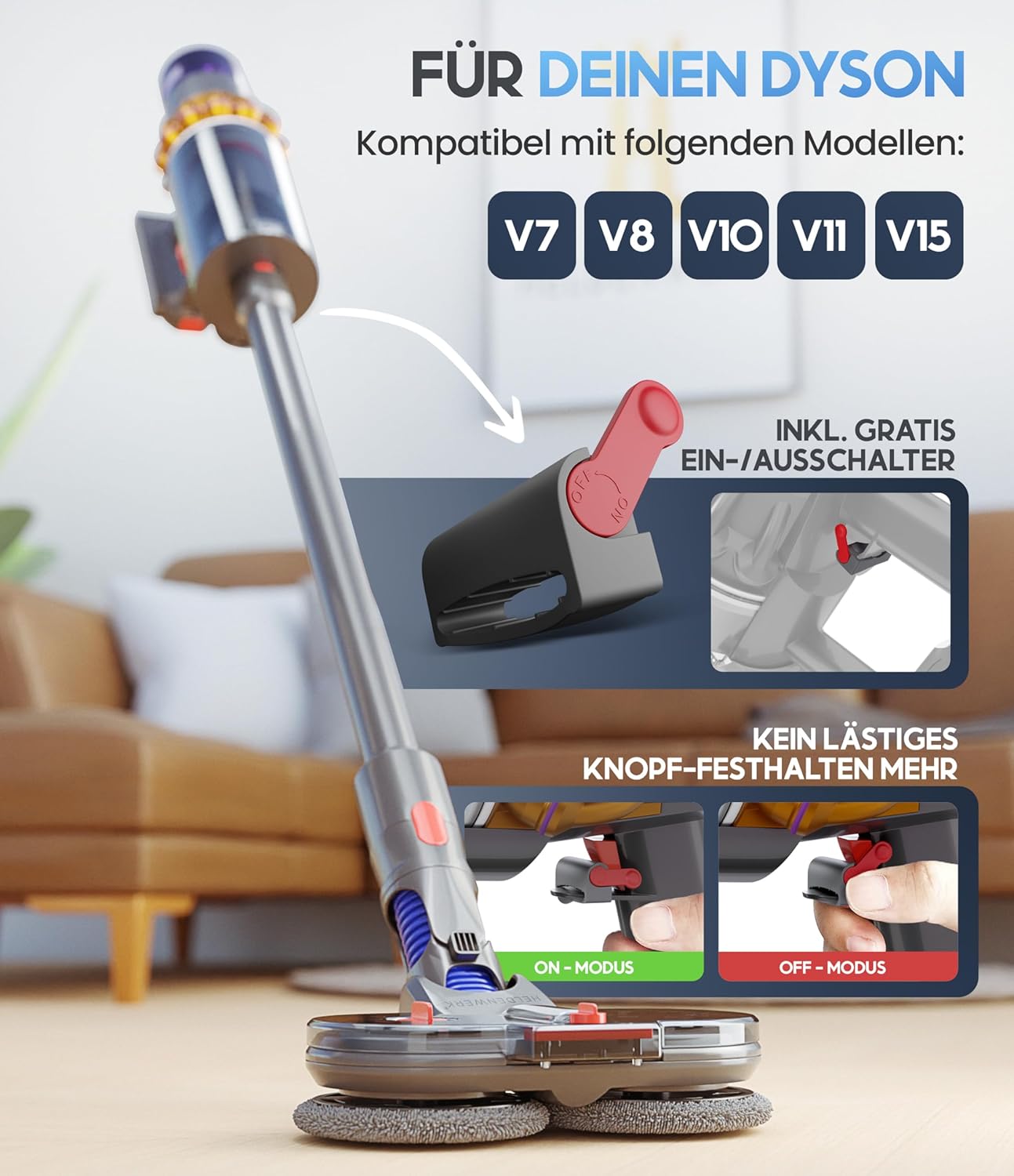 Wischaufsatz, V7/V8/V10/V11/V15