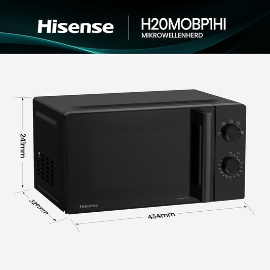 H20MOBP1HI Mikrowelle mit Inverter-Technologie, 20 L Analoge Steuerung Mit InverterTech