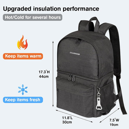 Kühlrucksack, Schwarz