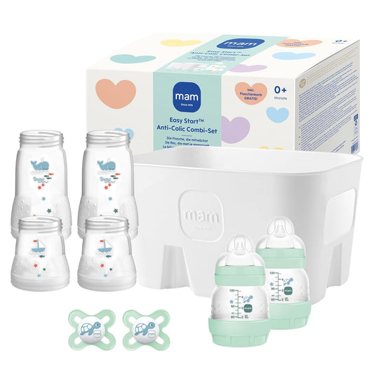 9-teiliges Anti-Kolik Babyflaschen Set, Easy Start Combi Set