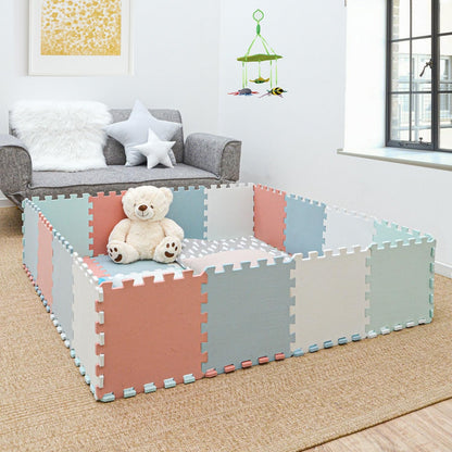 Spielmatte Baby Puzzlematte (9 Teile), Mint