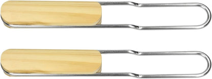 Grillrost 54x34 cm mit abnehmbaren Griffen, 54 x 34 cm mit Griffen