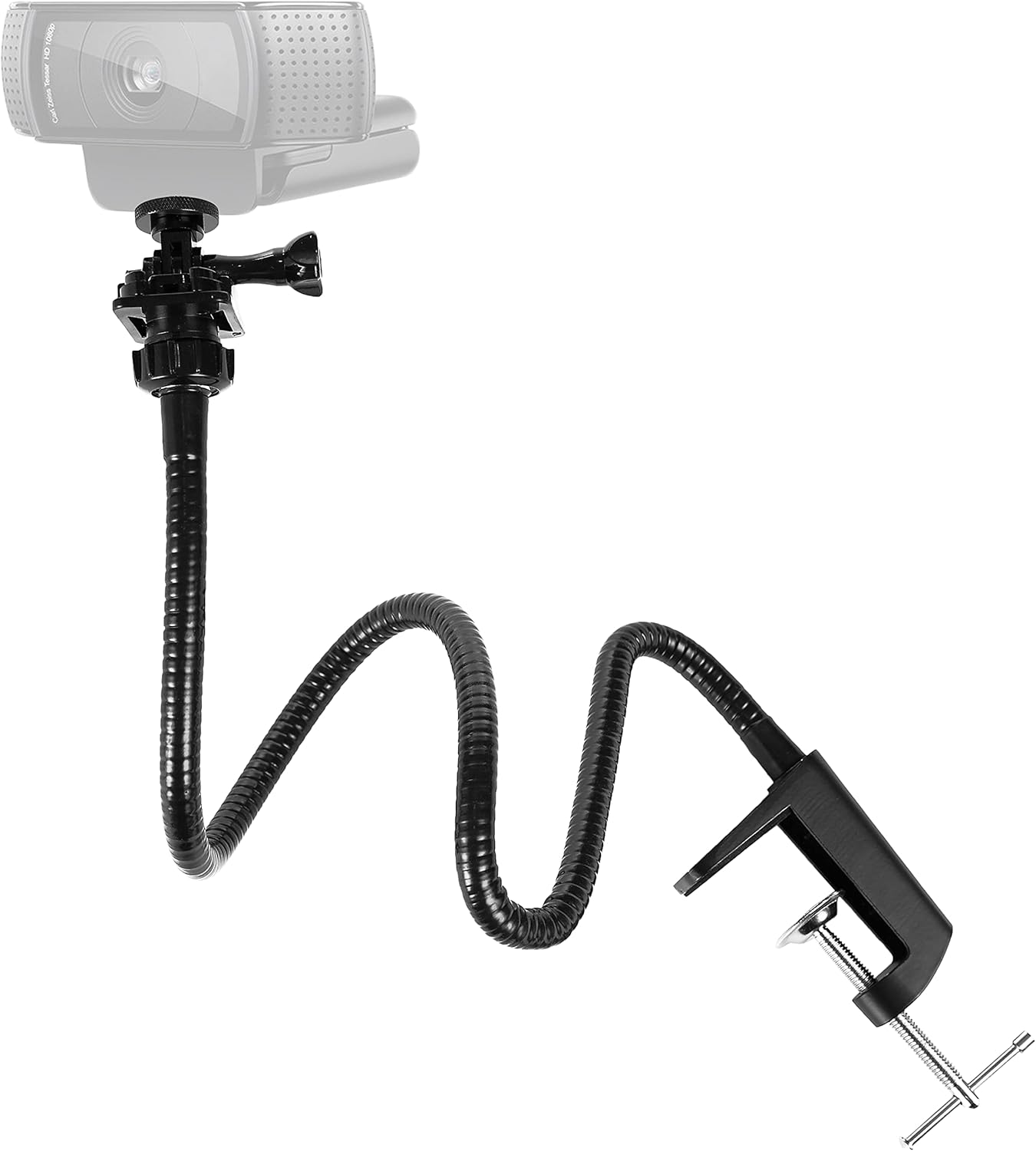 Flexibler Webcam-Ständer für Logitech & GoPro