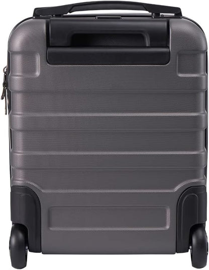 Hardcase Handgepäck-Trolley TwinWheel, 40 x 30 x 20cm, 2 Räder Graphite