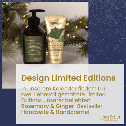 Beauty Adventskalender mit Rosemary & Ginger Limited Editions