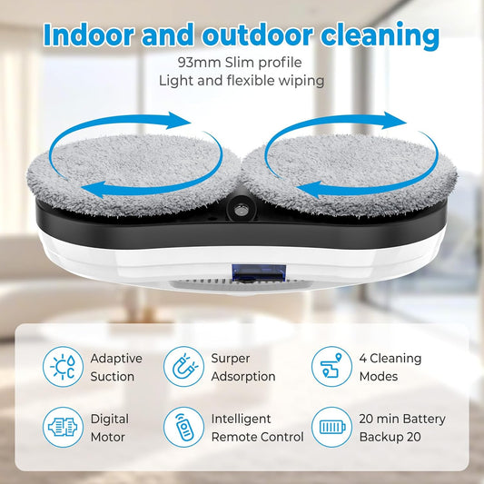 Fensterputzroboter mit Automatischer Wassersprühfunktion, A