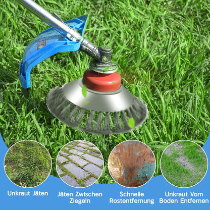 Unkrautbürste für Rasentrimmer