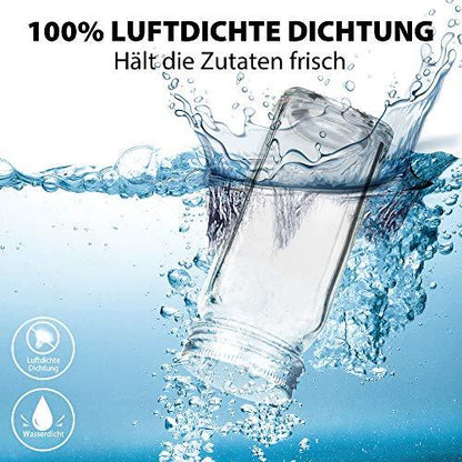 Gewürzgläser-Set mit Schraubkappe