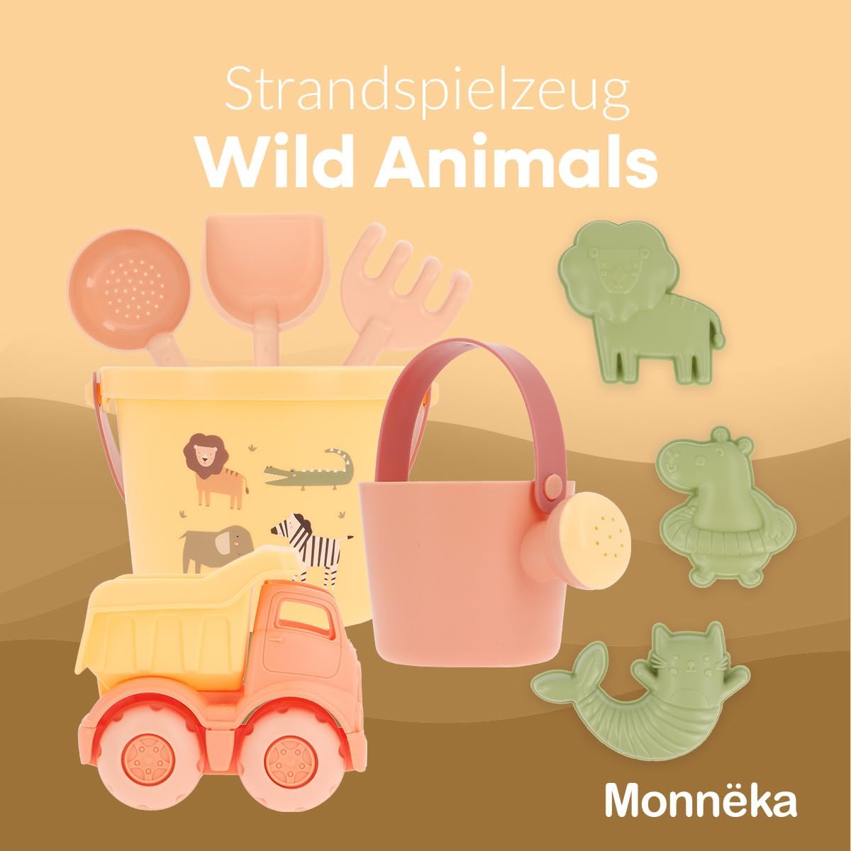 Strandspielzeug-Set, Wild Animals