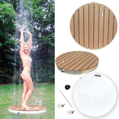 Outdoor Bodendusche