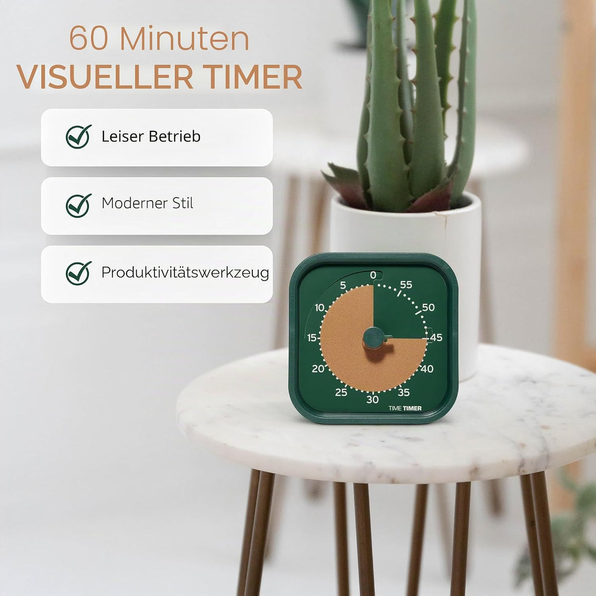 Visueller Countdown-Timer, Metallic Forest