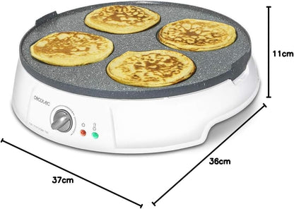 CrepeStone Twin, 1200W | Umkehrbare Platten