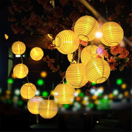 Lampion Lichterkette, 20m