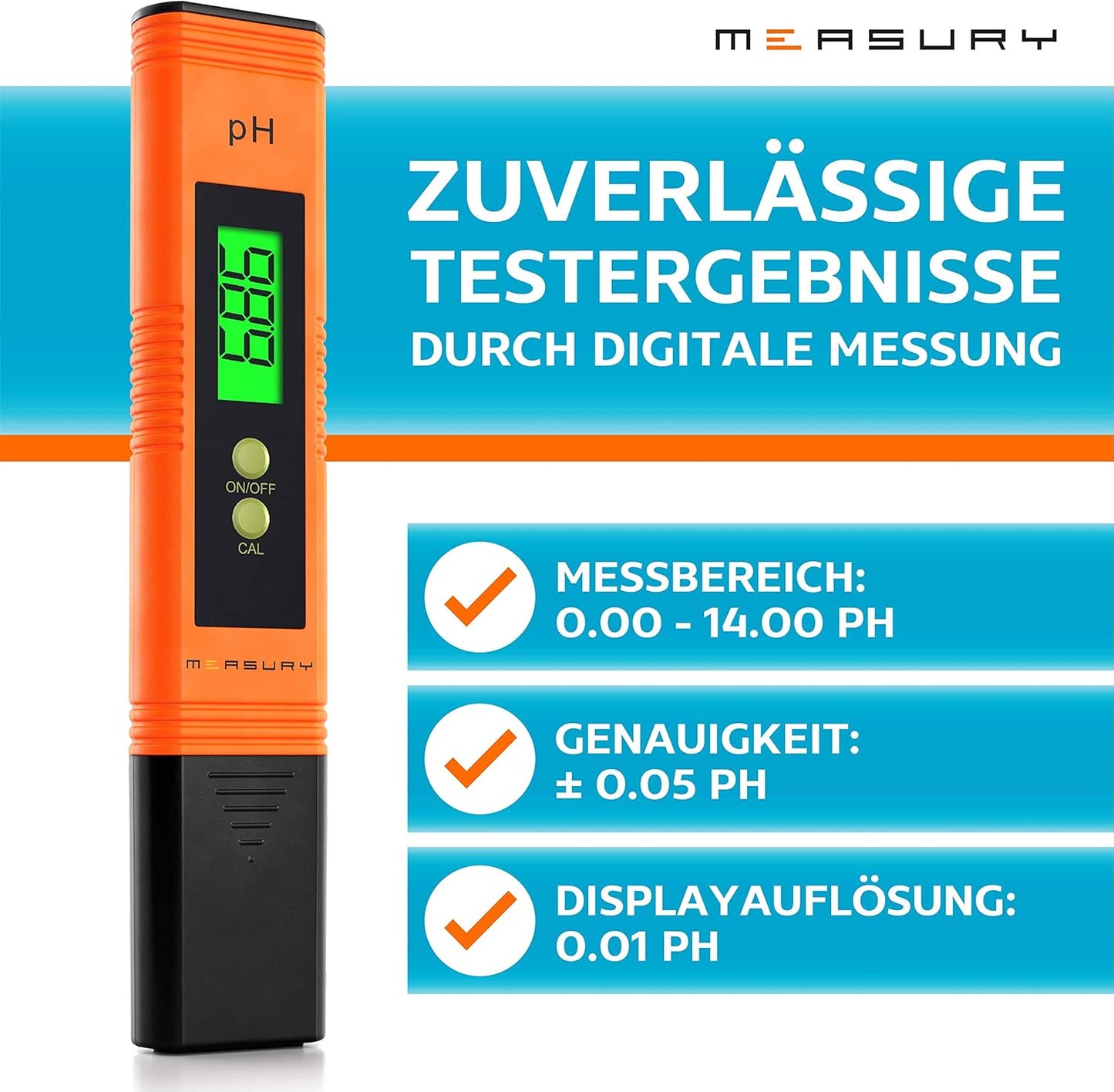Digitales pH-Messgerät