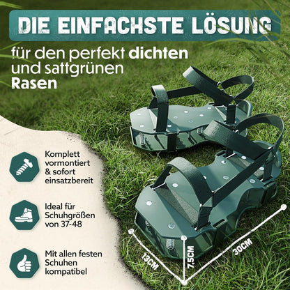 Nagelschuhe Pro Rasenlüfterschuhe, Waldgrün