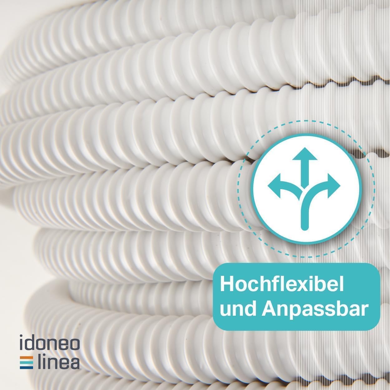 Kondensatschlauch für Klimaanlagen (16mm, 7m, flexibel), Ø16mm, 7m