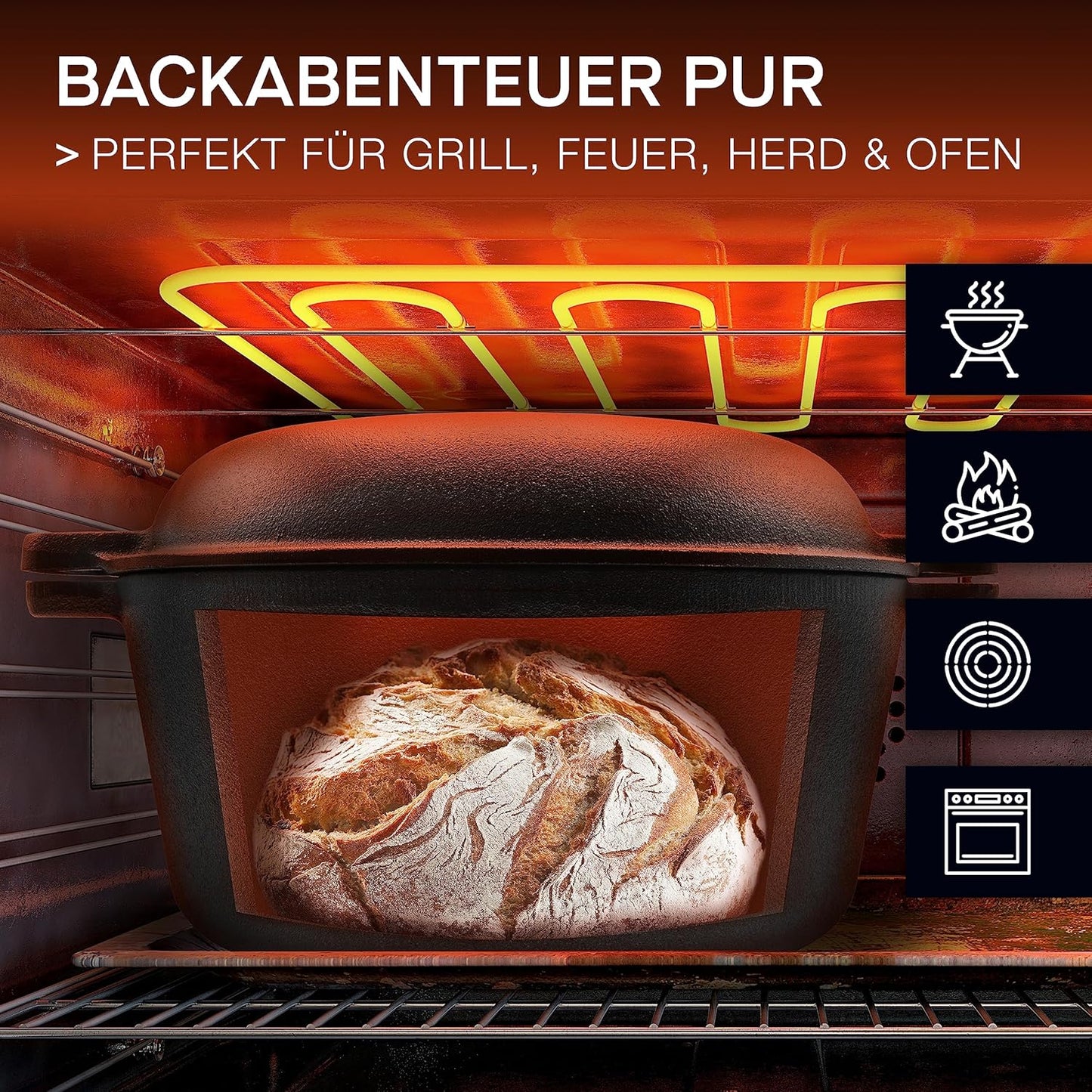 Dutch oven Brottopf Set, Brottopf Set