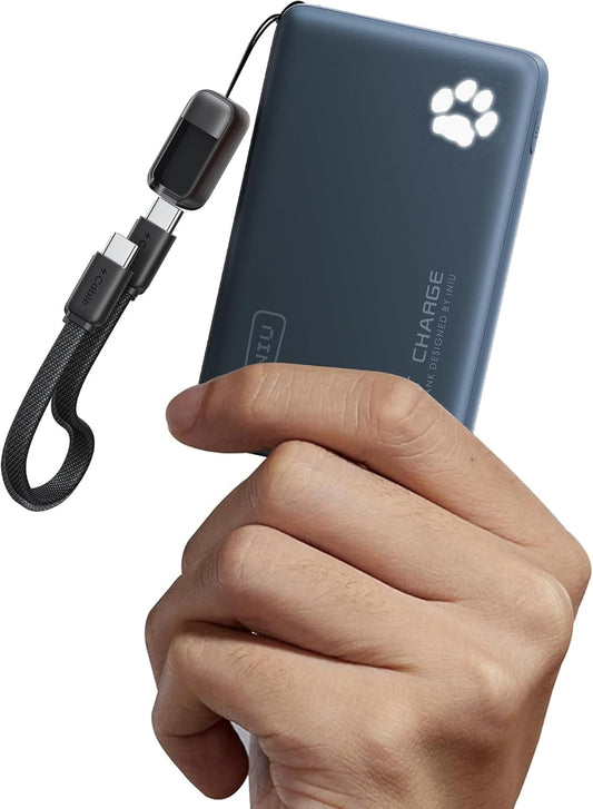 Powerbank P41 mit PD3.0 und Taschenlampe, Blau